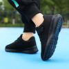 Kids Newness Velocity Mesh Sneakers in action showcasing their breathable mesh upper and lightweight design perfect for active play