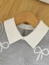 Adorable girls Playful Days Bow Embroidered Set perfect for fall and winter Featuring delicate bow embroidery this outfit is ideal for playful days