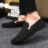 Newness Metropolitan Mens Canvas Loafers Comfortable and stylish canvas loafers for men perfect for elevating any casual outfit