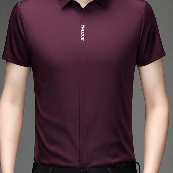 Light blue men's summer shirt by Newness, perfect for both casual and formal occasions.