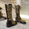 Newness Bloomsbury Floral Knee High Boots Elevate your style with these stunning floral knee high boots perfect for any occasion