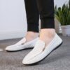 Newness Metropolitan Plaid Fabric Loafers Comfortable and stylish plaid loafers perfect for everyday wear