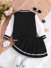 Stylish girls preppy jacket set from Newness Features a blazer and skirt combination in coordinating colors and fabrics Perfect for school special occasions or everyday wear