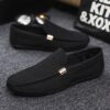 Newness Metropolitan Mens Canvas Loafers Comfortable and stylish canvas loafers for men perfect for elevating any casual outfit