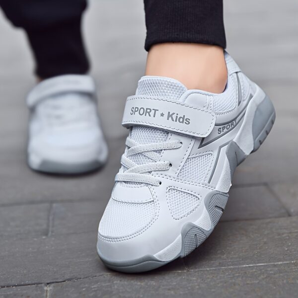 Stylish and comfortable Velocity Boys' Sports Shoes in action, perfect for active kids. Showcasing the shoe's design and vibrant colors.