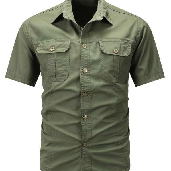 The Newness Riviera Men's Casual Summer Shirt in crisp white cotton. A stylish and comfortable shirt perfect for summer.