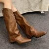 Newness Desert Bloom Cowboy Boots Elevate your style with these chic floral detailed cowboy boots