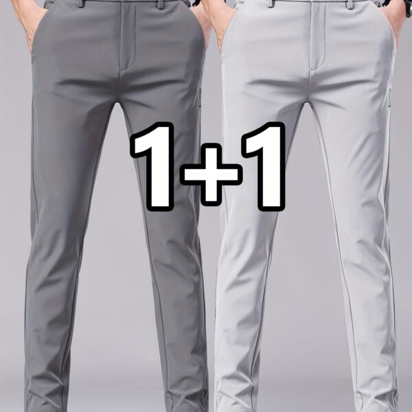 Newness Men's Executive Collection Slim Fit Pants: Sharp, modern slim fit pants for the sophisticated man. Comfortable and stylish for any occasion.