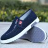Newness Metropolitan Mens Slip On Loafers in breathable fabric showcasing comfort and modern design