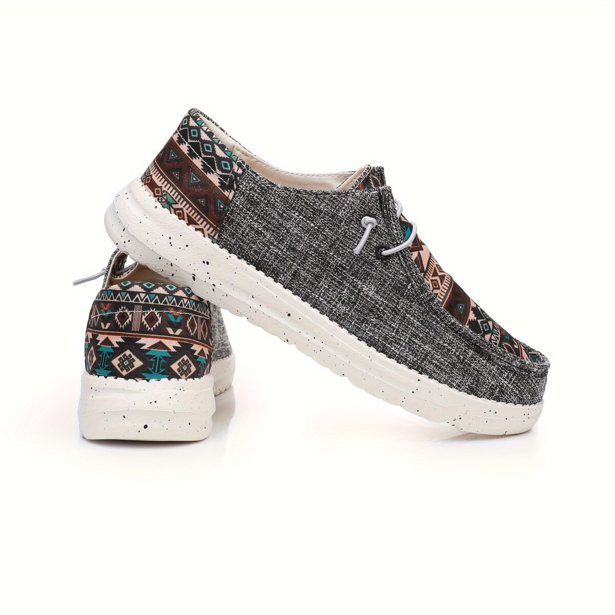 Cairo Breeze Mens Graphic Loafers by Newness Stylish breathable lightweight and non slip loafers for all day comfort