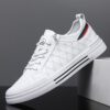 KOONEXY Metro Mens White Loafers Breathable durable and stylish loafers perfect for any occasion