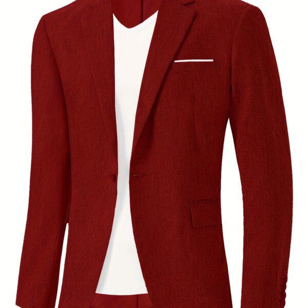 The Newness Riviera Men's Casual Blazer: A lightweight, versatile spring/fall blazer in a stylish design.