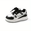 Stylish Starry Sky Boys Sneakers by Newness Trendy blue boys sneakers with a starry night design