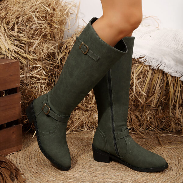 Newness Urban Edge Chunky Ankle Boots: Elevate your style with these versatile boots, perfect for any occasion. Showcasing a chunky sole and ankle height.