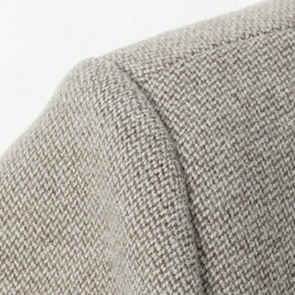 Newness Metropolitan Men's Tweed Blazer in luxurious tweed fabric, perfect for spring and fall. Model wears a classic men's blazer, ideal for smart casual or formal events.