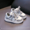 Stylish Starry Sky Boys Sneakers by Newness Trendy blue boys sneakers with a starry night design