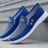 Newness Metropolitan Mens Slip On Loafers in breathable fabric with cushioned insole perfect for any occasion