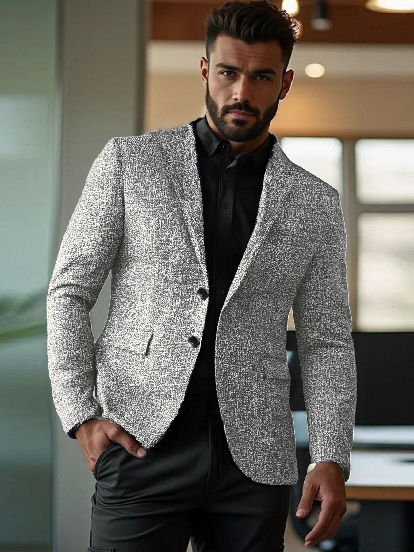 Silvery Grey