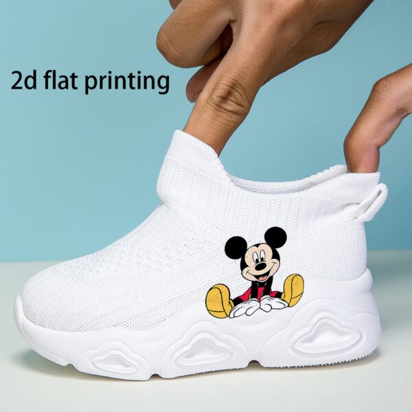 Adorable kids' Mickey Mouse shoes by Newness, stylish and comfortable for playful steps.