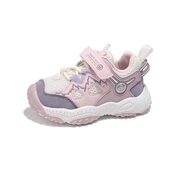 Stylish and comfortable Cloudwalkers Breathable Kids' Sneakers in white, perfect for play or school. Newness brand logo subtly displayed.