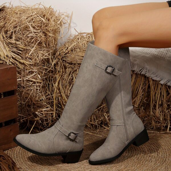 Newness Urban Edge Chunky Ankle Boots: Elevate your style with these versatile boots, perfect for any occasion. Showcasing a chunky sole and ankle height.