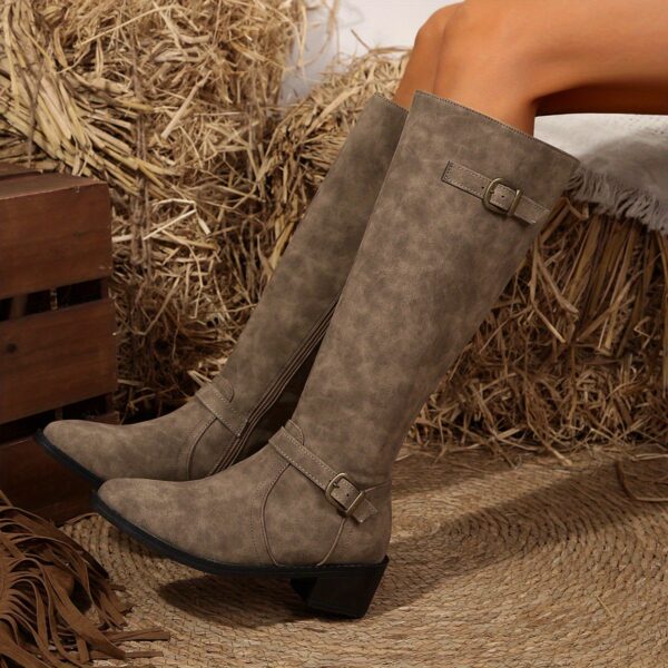Newness Urban Edge Chunky Ankle Boots: Elevate your style with these versatile boots, perfect for any occasion. Showcasing a chunky sole and ankle height.