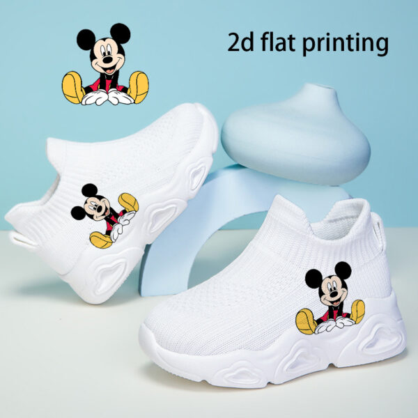 Adorable kids' Mickey Mouse shoes by Newness, stylish and comfortable for playful steps.