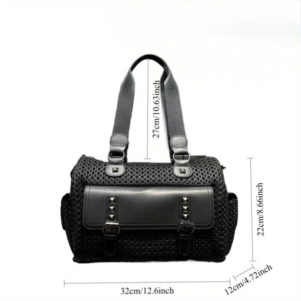 The Newness Downtown Chic Rivet City Bag: A modern, chic, and effortlessly cool handbag, perfect for elevating your city style.