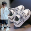 Stylish Starry Sky Boys Sneakers by Newness Trendy blue boys sneakers with a starry night design