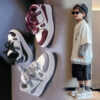 Stylish Starry Sky Boys Sneakers by Newness Trendy blue boys sneakers with a starry night design