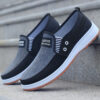 Newness Metropolitan Mens Slip On Loafers in breathable fabric with cushioned insole perfect for any occasion