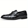 Newness Metropolitan Mens Slip On Dress Shoes Elevate your style with these sophisticated and comfortable slip on dress shoes perfect for any occasion