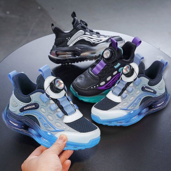 Newness Velocity Boys' Sports Shoes: Breathable, stylish athletic shoes perfect for active kids. Available in a range of sizes.